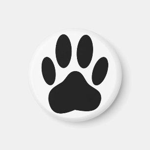 Dog Pawprint Magnet
