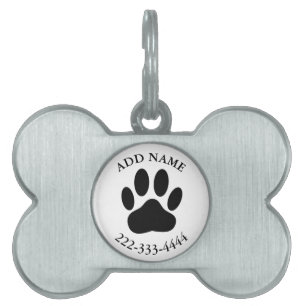Dog Pawprint Tiermarke