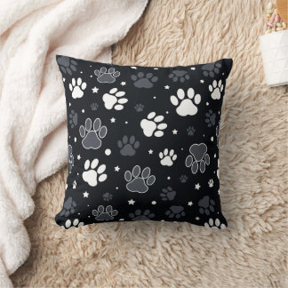 Dog Paws Pattern – Funny Gift for Pet Lovers Kissen