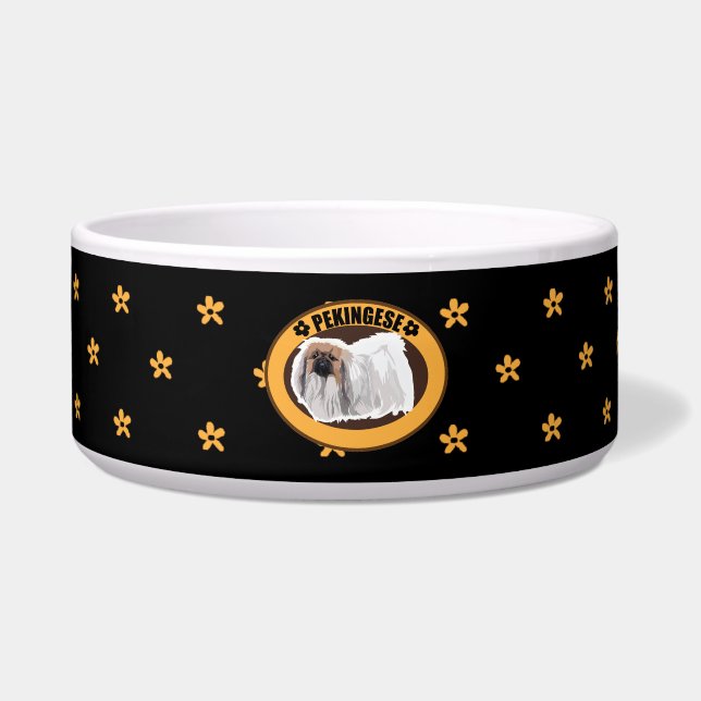 Dog pekingese napf (Vorderseite)