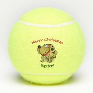 Dog Pet Toy Niedlich Weihnachten Tennisbälle