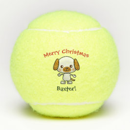 Dog Pet Toy Niedlich Weihnachten Tennisbälle