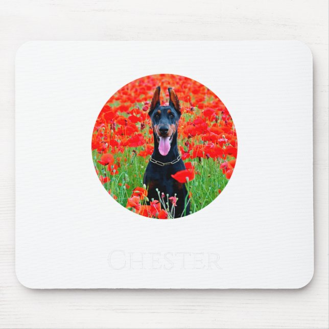 Dog Photo Shirt D Pet Gift  Mousepad (Vorne)