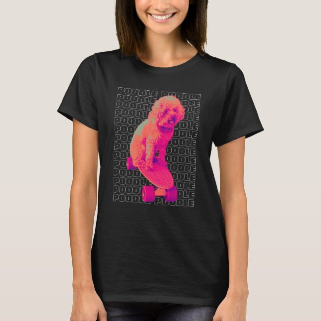 Dog  Poodle Women's Poodle Men's T-Shirt (Vorderseite)