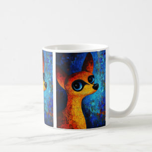 Dog Portrait Art Kaffee Tasse