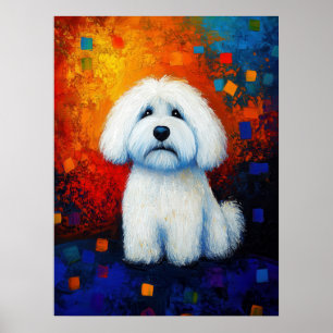 Dog Portrait Art Poster