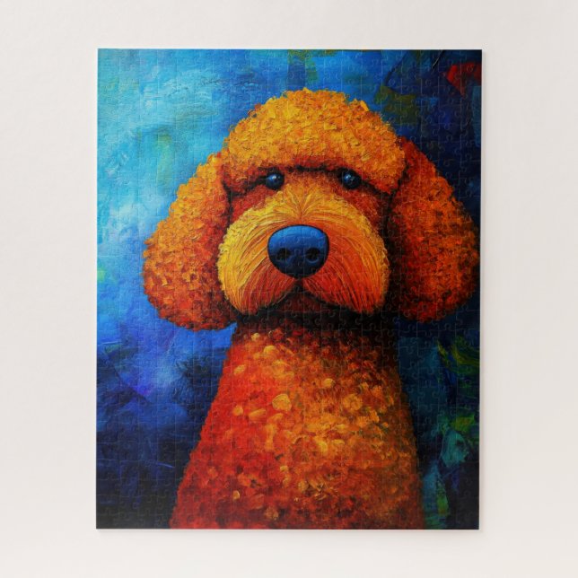 Dog Portrait Art Puzzle (Vertikal)