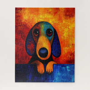 Dog Portrait Art Puzzle