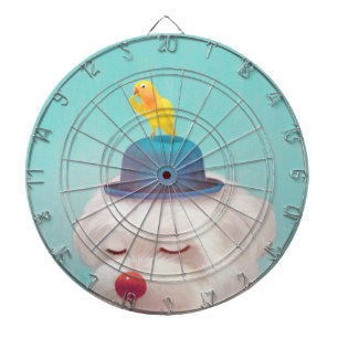 Dog-Portrait Dartscheibe