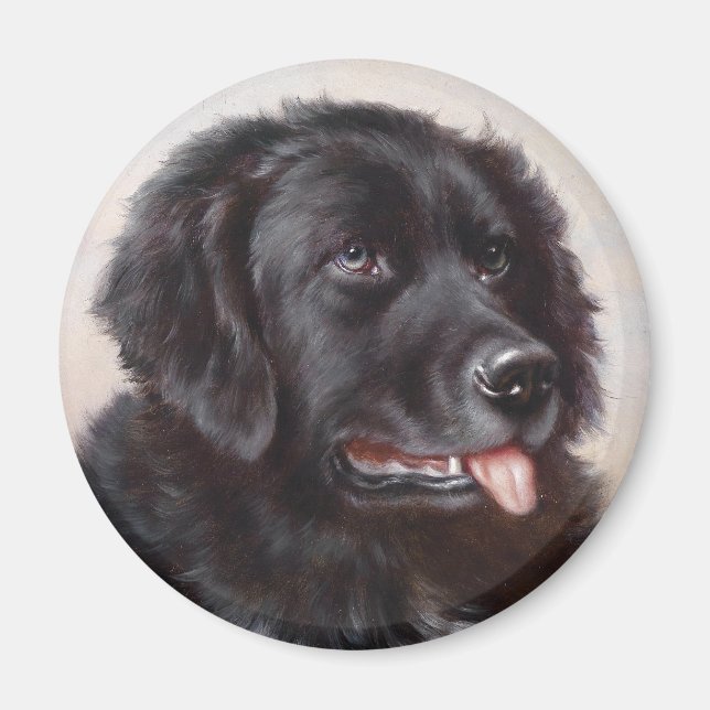 Dog Portrait Magnet (Vorne)