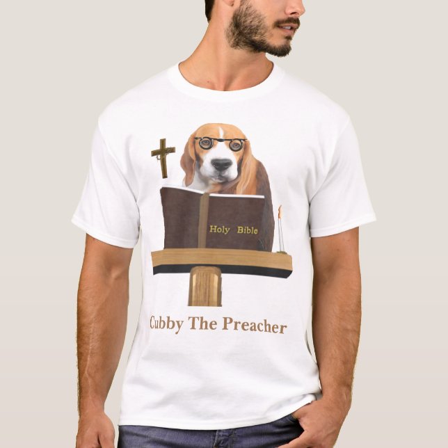 Dog Preacher T-Shirt (Vorderseite)