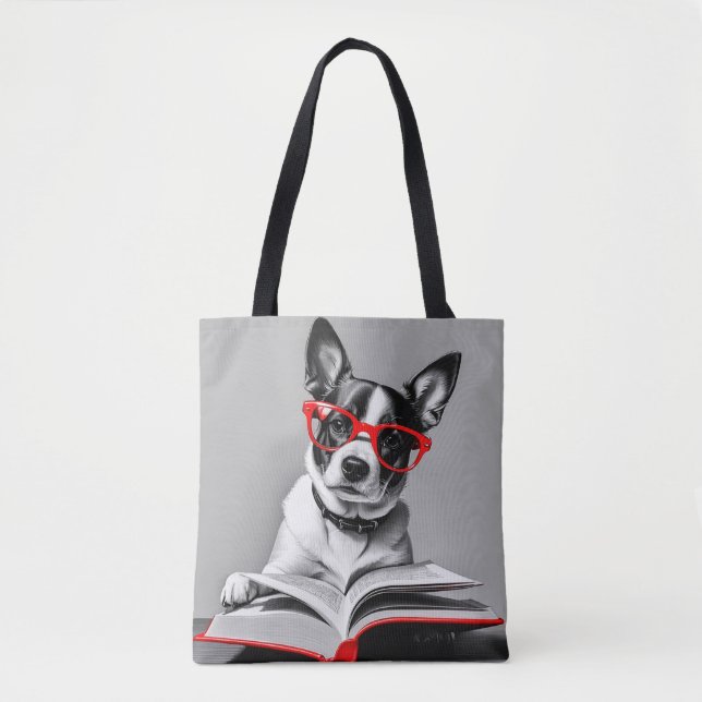 Dog Reading Book (Vorderseite)