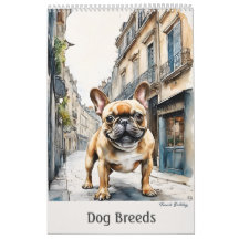 Dog Reds Art Calendar