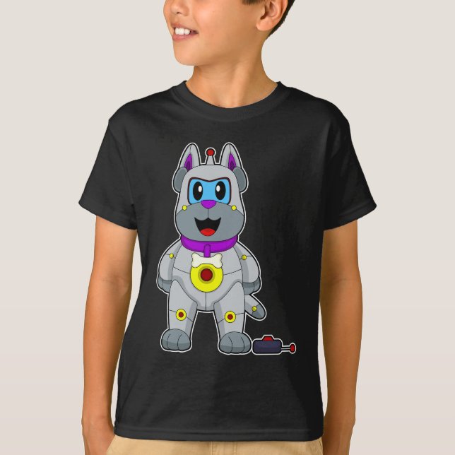 Dog Robot T-Shirt (Vorderseite)