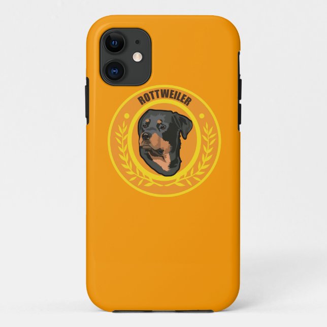 Dog ROTTWEILER Case-Mate iPhone Hülle (Rückseite)