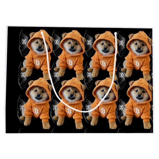 DOG Runestone Geschenktasche Große Geschenktüte (Rückseite)