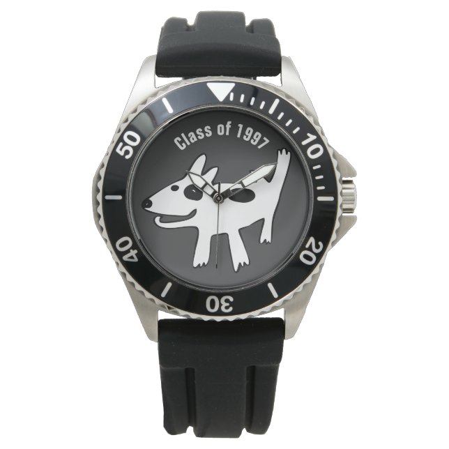 Dog School zertifiziert Armbanduhr (Vorderseite)