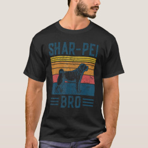 Dog Shar Pei Bro Vintage Shar Pei Bro T-Shirt