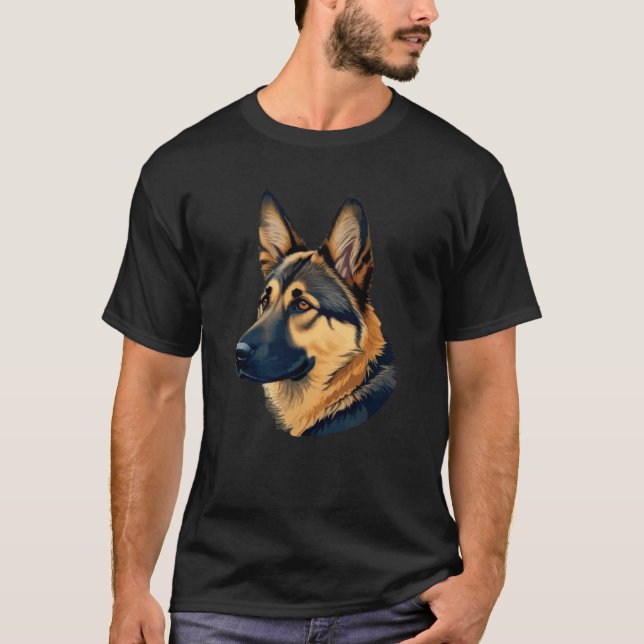 DOG SHEPHERD T-Shirt (Vorderseite)