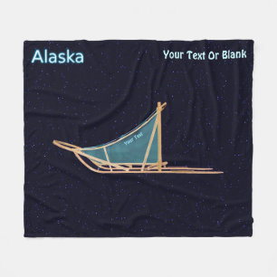 Dog Sled - Alaska Fleecedecke