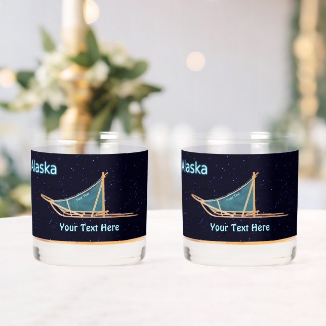 Dog Sled - Alaska Whiskyglas (Insitu (Hochzeit))