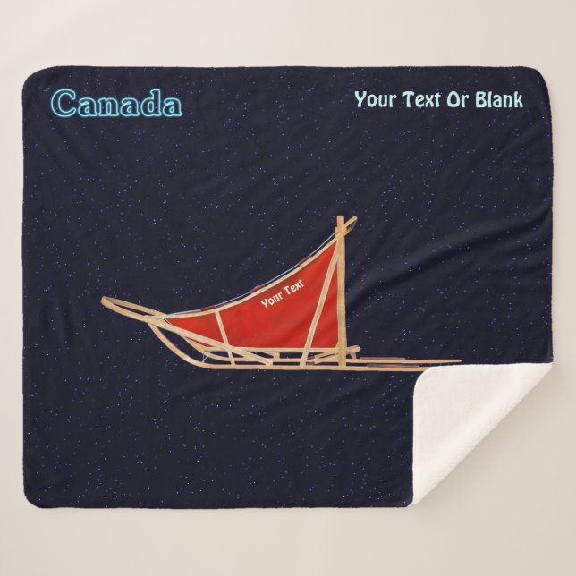 Dog Sled - Kanada Sherpadecke (Vorderseite (Horizontal))