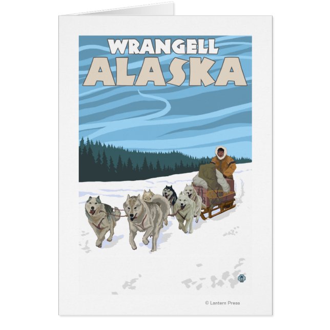 Dog Sledding Scene - Wrangell, Alaska (Vorne)