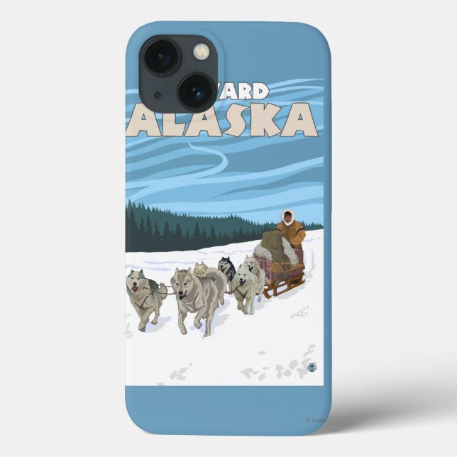 Dog Sledszene - Seward, Alaska Case-Mate iPhone Hülle (Rückseite)