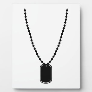 Dog-Tag Fotoplatte