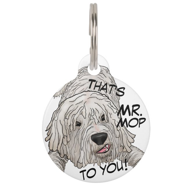 Dog Tag Komondor Penning Haustiermarke (Vorderseite)