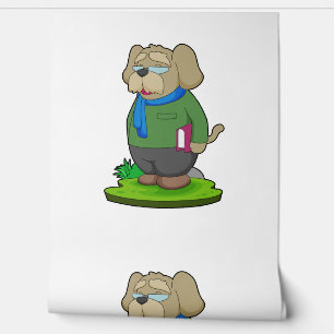 Dog Teacher Book Tapete