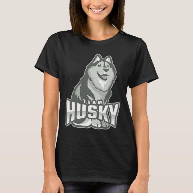 Dog Team Husky T-Shirt (Vorderseite)