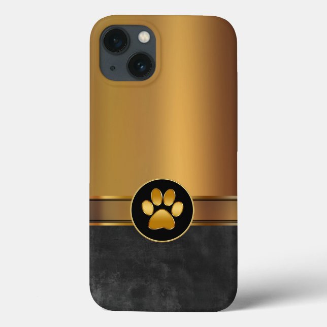 Dog Theme Paw Print Case-Mate iPhone Hülle (Rückseite)