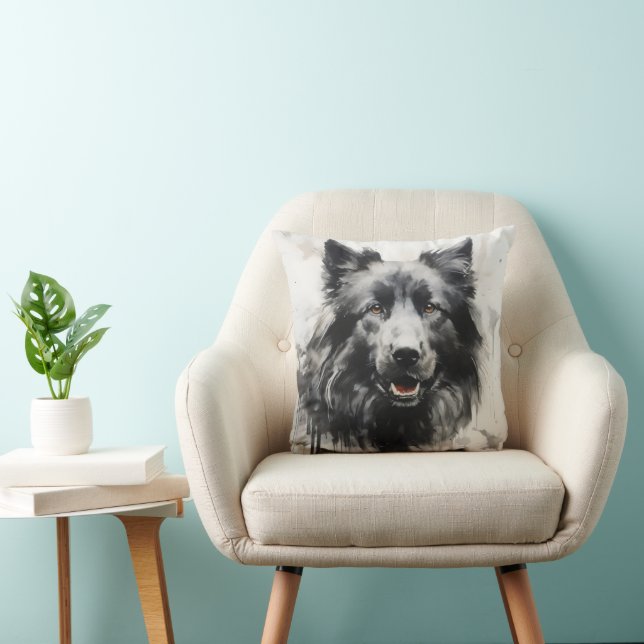 Dog-Tinte Kissen (Stuhl )