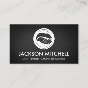Dog Trainer - Canine Behaviorist Business Card Visitenkarte