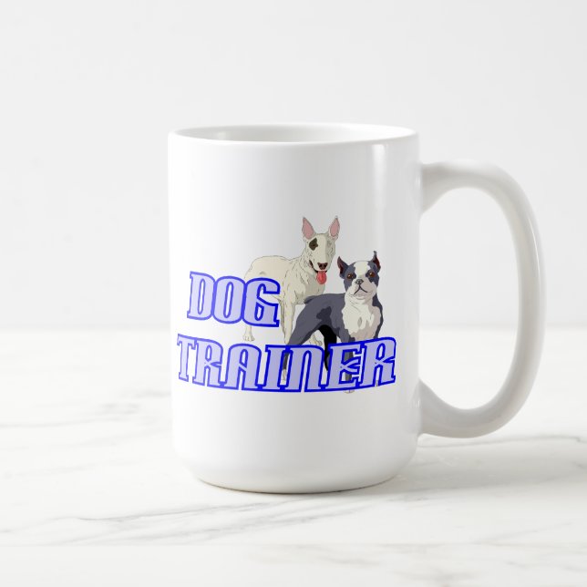 Dog Trainer Kaffee Tasse (Rechts)