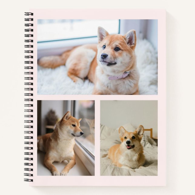 Dog Training Journal - Individuelle Name & Foto Notizbuch (Vorderseite)