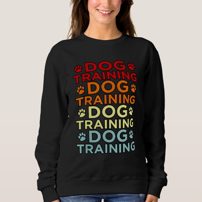Dog Training Service Sweatshirt (Vorderseite)