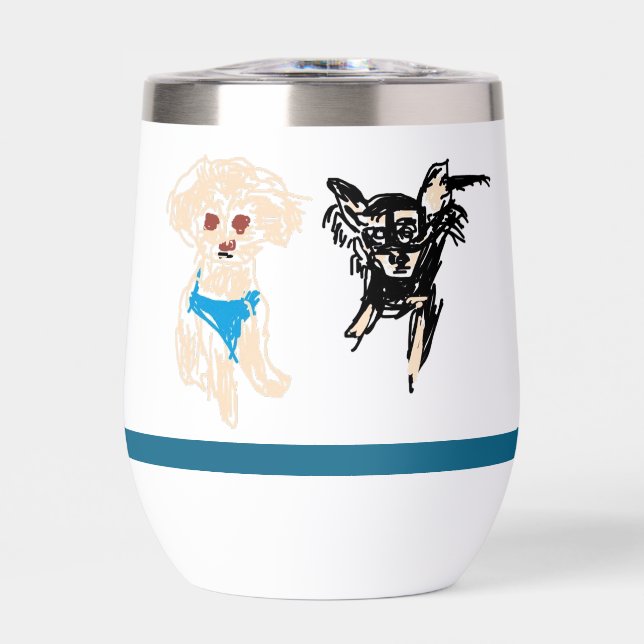 dog tumbler (Vorderseite)