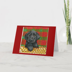 Dog Valentine card Feiertagskarte