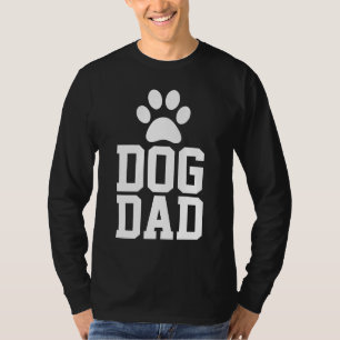 DOG VATER, PAW DRUCKER T - SHIRT