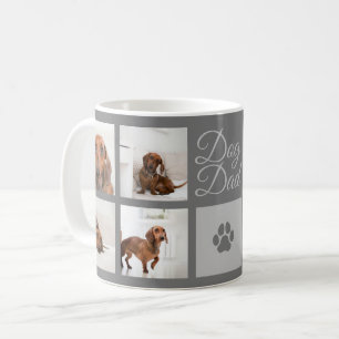 Dog Vater PW Print acht Fotos benutzerdefiniert Kaffeetasse