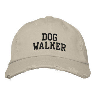 Dog Walker Bestickte Kappe