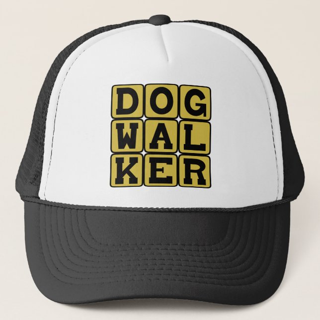 Dog Walker, Petsitting Professionals Truckerkappe (Vorderseite)