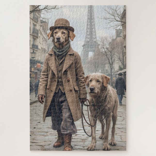 Dog Walker Puzzle (Vertikal)