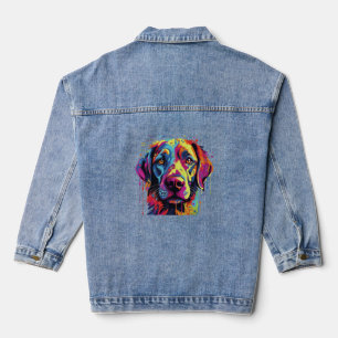 Dog Watercolor Essential T-Shirt Jeansjacke