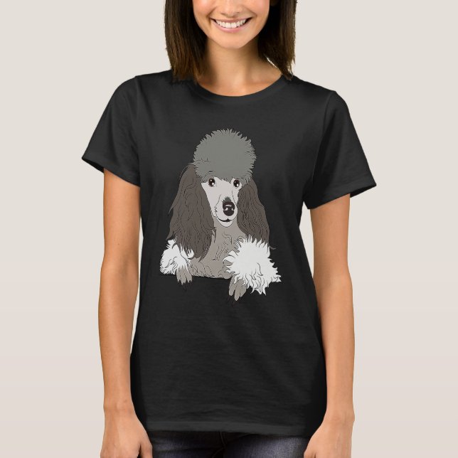 Dog   Women's Graphic Tees Cool Poodle Men's (Vorderseite)