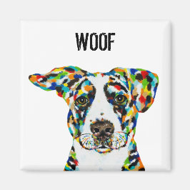 Dog Woof Magnet