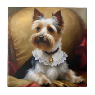 Dog Yorkshire Terrier Beauty Fliese