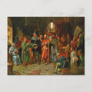 Dogberry-Ladung für die Beobachtung Postkarte